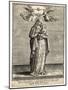 Depicted Showing the Infant Jesus a Single Rose-Hieronymus Wierix-Mounted Art Print