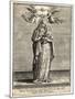 Depicted Showing the Infant Jesus a Single Rose-Hieronymus Wierix-Mounted Art Print