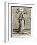 Depicted Showing the Infant Jesus a Single Rose-Hieronymus Wierix-Framed Art Print