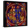 Depicting St Martin - and the Miracle of the Pine Tree (Ex Varennes-Jarcy - Originally from the…-null-Framed Stretched Canvas