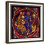 Depicting St Martin - and the Miracle of the Pine Tree (Ex Varennes-Jarcy - Originally from the…-null-Framed Giclee Print