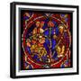 Depicting St Martin - and the Miracle of the Pine Tree (Ex Varennes-Jarcy - Originally from the…-null-Framed Giclee Print