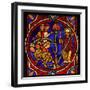 Depicting St Martin - and the Miracle of the Pine Tree (Ex Varennes-Jarcy - Originally from the…-null-Framed Giclee Print