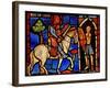 Depicting St Martin Dividing His Cloak (Ex Varennes-Jarcy - Originally from the Abbey De Gercy)-null-Framed Giclee Print