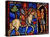 Depicting St Martin Dividing His Cloak (Ex Varennes-Jarcy - Originally from the Abbey De Gercy)-null-Stretched Canvas