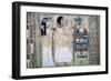 Depiction of a man and his wife making offerings to Osiris-Unknown-Framed Giclee Print