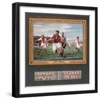 Depiction of a Match Between Ado Den Haag and Ajax, 1933-null-Framed Giclee Print