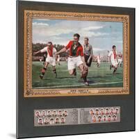 Depiction of a Match Between Ado Den Haag and Ajax, 1933-null-Mounted Giclee Print