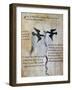 Depiction of Constantinople Between Two Ravens-null-Framed Giclee Print