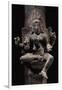 Depiction of Goddess Mariyammai with Hair Standing on End-null-Framed Giclee Print