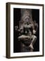 Depiction of Goddess Mariyammai with Hair Standing on End-null-Framed Giclee Print