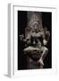 Depiction of Goddess Mariyammai with Hair Standing on End-null-Framed Giclee Print