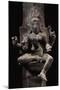 Depiction of Goddess Mariyammai with Hair Standing on End-null-Mounted Giclee Print