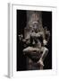 Depiction of Goddess Mariyammai with Hair Standing on End-null-Framed Giclee Print