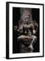 Depiction of Goddess Mariyammai with Hair Standing on End-null-Framed Giclee Print