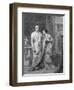 Depiction of Julius Caesar and Wife-null-Framed Giclee Print