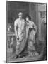 Depiction of Julius Caesar and Wife-null-Mounted Giclee Print