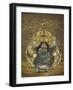 Depiction of King Ubu in Third Act of Play Ubu King (1896) by Alfred Jarry (1873-1907)-null-Framed Giclee Print