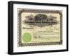 Depiction of Pennsylvania Mining Company Stock-null-Framed Photographic Print