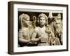 Depiction of Phaedra-Hippolytus Myth, Detail from Relief on Roman Sarcophagus from Manastirne-null-Framed Giclee Print