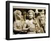 Depiction of Phaedra-Hippolytus Myth, Detail from Relief on Roman Sarcophagus from Manastirne-null-Framed Giclee Print