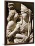 Depiction of Phaedra-Hippolytus Myth, Detail from Relief on Roman Sarcophagus from Manastirne-null-Framed Giclee Print