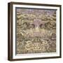 Depiction of Spiritual and Material Worlds-Japanese School-Framed Giclee Print