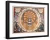 Depiction of the Geo-Heliocentric Universe of Tycho Brahe, 17th century-Andreas Cellarius-Framed Giclee Print