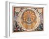 Depiction of the Geo-Heliocentric Universe of Tycho Brahe, 17th century-Andreas Cellarius-Framed Giclee Print