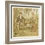 Depiction of the Month of April-Robert Dudley-Framed Giclee Print