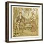 Depiction of the Month of April-Robert Dudley-Framed Giclee Print