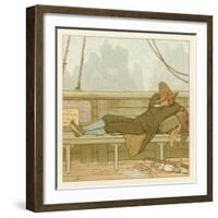 Depiction of the Month of August-Robert Dudley-Framed Giclee Print