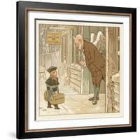 Depiction of the Month of January-Robert Dudley-Framed Giclee Print