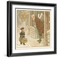 Depiction of the Month of January-Robert Dudley-Framed Giclee Print