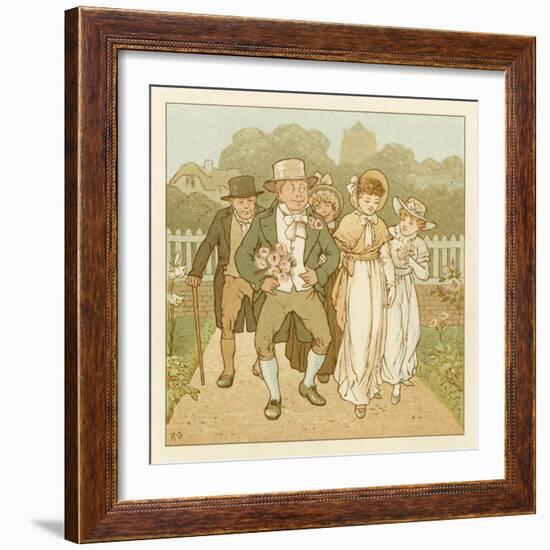 Depiction of the Month of June-Robert Dudley-Framed Giclee Print