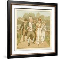 Depiction of the Month of June-Robert Dudley-Framed Giclee Print