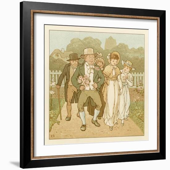 Depiction of the Month of June-Robert Dudley-Framed Giclee Print