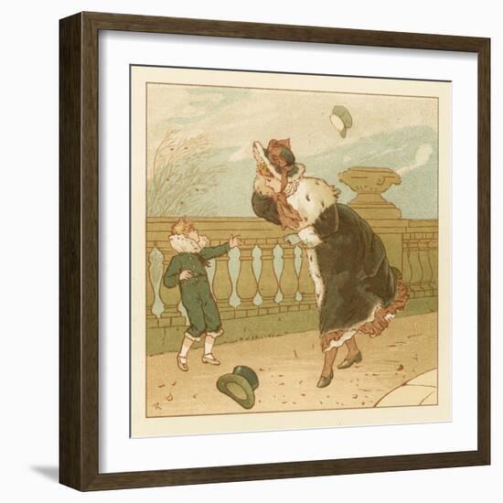 Depiction of the Month of March-Robert Dudley-Framed Giclee Print