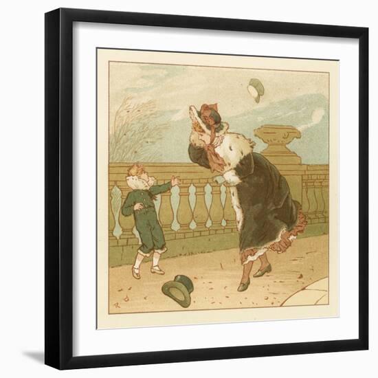 Depiction of the Month of March-Robert Dudley-Framed Giclee Print