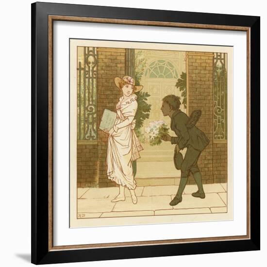 Depiction of the Month of May-Robert Dudley-Framed Giclee Print