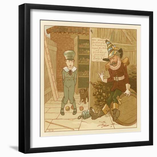 Depiction of the Month of November-Robert Dudley-Framed Giclee Print