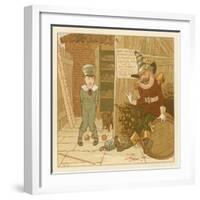 Depiction of the Month of November-Robert Dudley-Framed Giclee Print