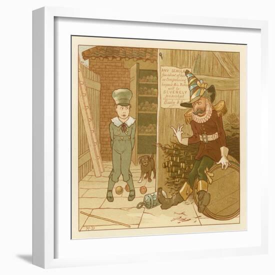 Depiction of the Month of November-Robert Dudley-Framed Giclee Print