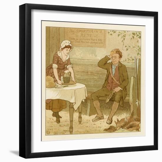 Depiction of the Month of October-Robert Dudley-Framed Giclee Print