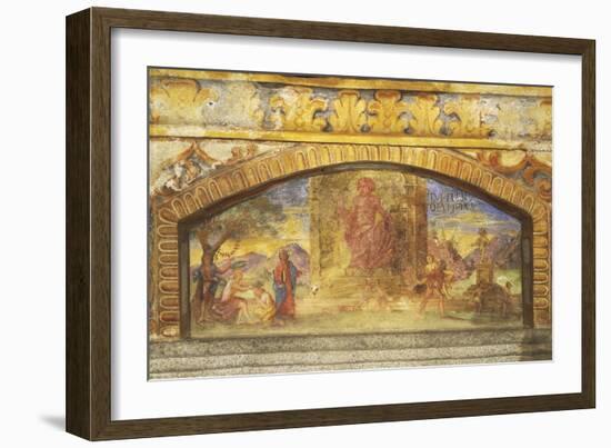 Depiction of Zeus Statue at Olympia, Circa 1669-Nikolaus Schiel-Framed Giclee Print