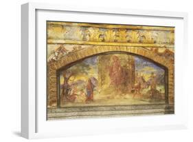 Depiction of Zeus Statue at Olympia, Circa 1669-Nikolaus Schiel-Framed Giclee Print