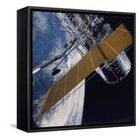 Deployment of the Hubble Space Telescope, 1990-null-Framed Stretched Canvas