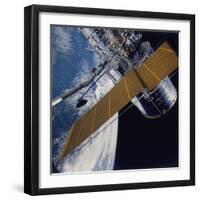 Deployment of the Hubble Space Telescope, 1990-null-Framed Photographic Print