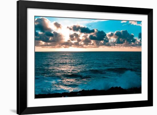 Depoe Bay Sunset I-Erin Berzel-Framed Photographic Print