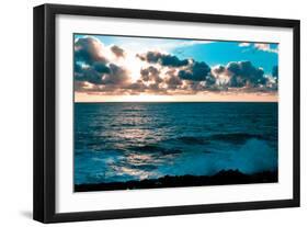 Depoe Bay Sunset I-Erin Berzel-Framed Photographic Print